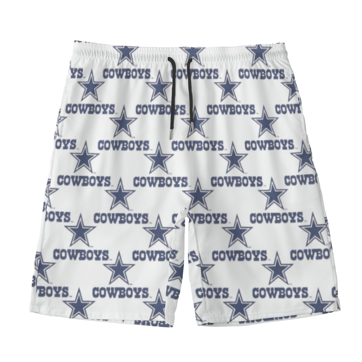 Dallas Cowboys Zubaz All-Over Print Men‘s Beach Shorts With Lining - Image 4