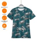 Philadelphia Eagles Zubaz All-Over Print Kid's T-Shirt - Image 4