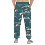 Philadelphia Eagles Zubaz All-Over Print Men'S Thick Sweatpants - Image 4