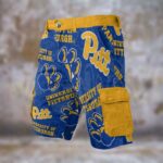 Pittsburgh - Panthers nlue yellow Cargo Shorts - Image 3