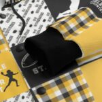 Pittsburgh Steelers Zubaz All-Over Print Men's Varsity Jacket - Image 3