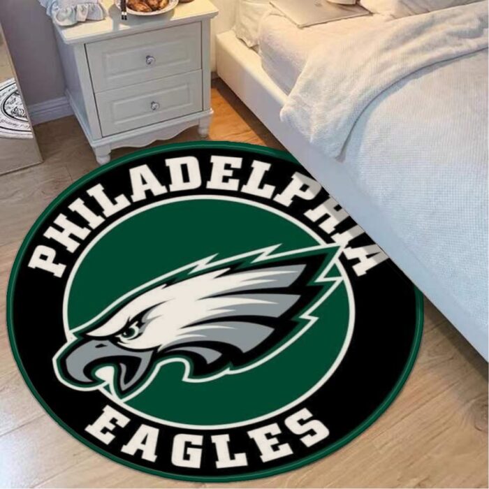 Philadelphia Eagles Zubaz Foldable round mat - Image 3