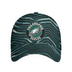 Philadelphia Eagles Zubaz All-Over Print Peaked Cap