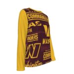 Washington Commanders Women's Oversized T-shirt | 190GSM Cotton - Image 3