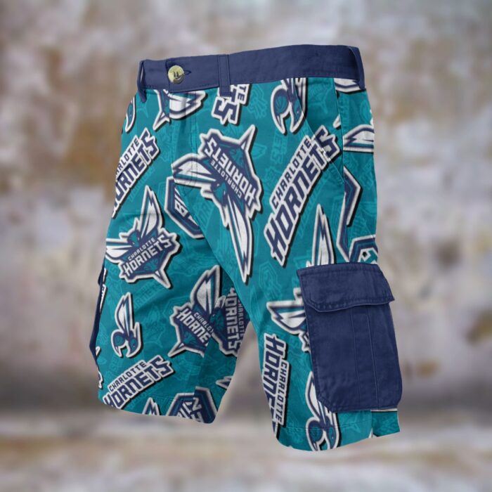 Charlotte Hornets Cargo Shorts - Image 3