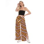 Washington Commanders Women's Side Slit Snap Button Trousers