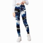 Dallas Cowboys Zubaz All-Over Print Kid's Leggings - Image 4