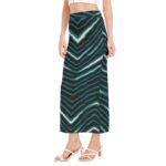 Philadelphia Eagles Zubaz All-Over Print Women's Side Slit Skirt - Image 3