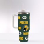 Green Bay Packers 40 oz Tumbler With Handle - Image 3