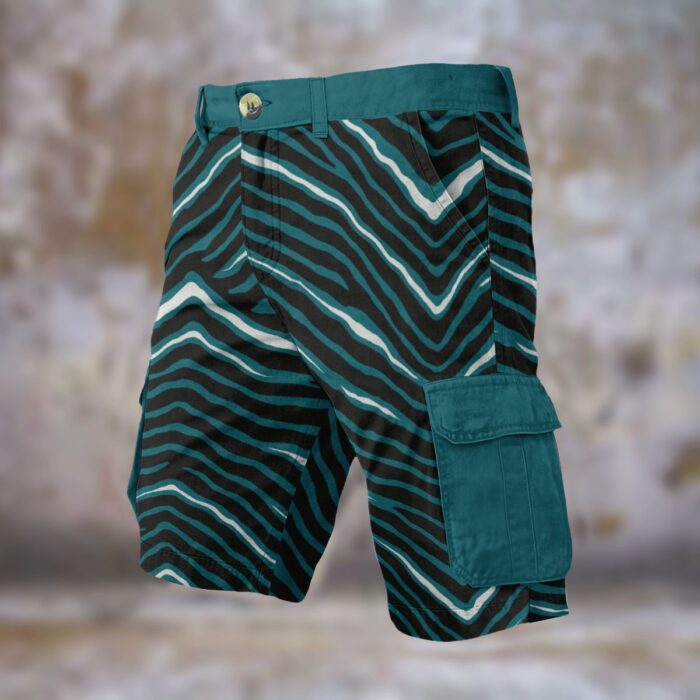 Philadelphia Eagles zubaz Cargo Shorts - Image 3