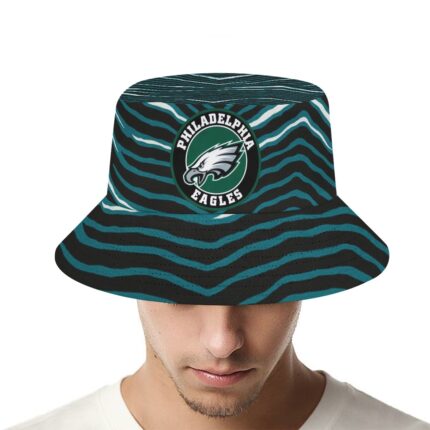 Philadelphia Eagles Zubaz Bucket Hat