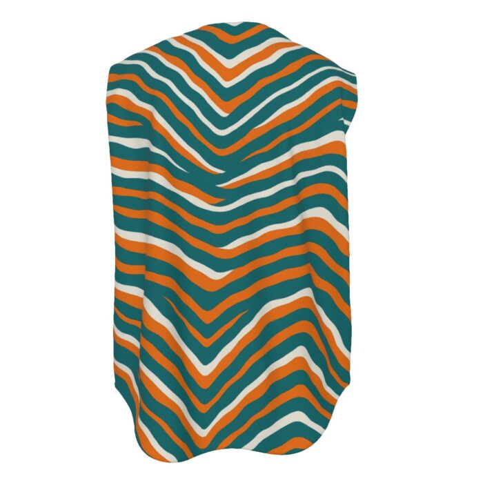Miami Dolphins Zubaz All-Over Print Men's Sleeveless Jerseys - Image 4