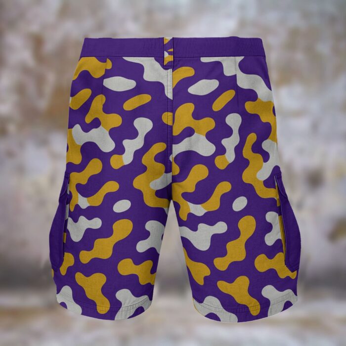 Minnesota Vikings camo Cargo Shorts - Image 2