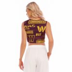 Washington Commanders Women's Sleeveless Cropped Top - Image 4