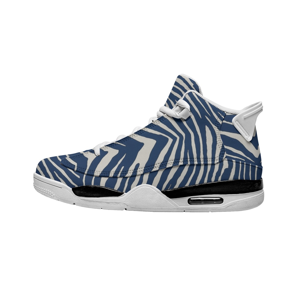 Dallas Cowboys Zubaz Men's Shock Absorption and Non-Slip Basketball Shoes - Image 3