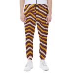 Washington Commanders zubaz Closed Bottom Light Weight Jogger