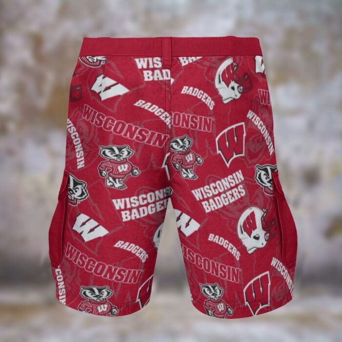 Wisconsin Madison - Badgers Cargo Shorts - Image 2