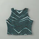 Philadelphia Eagles Zubaz All-Over Print High-Stretch Short Women's Tank Top - Image 2