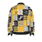 Pittsburgh Steelers Zubaz All-Over Print Unisex Lapel Jacket | 245GSM Cotton - Image 3