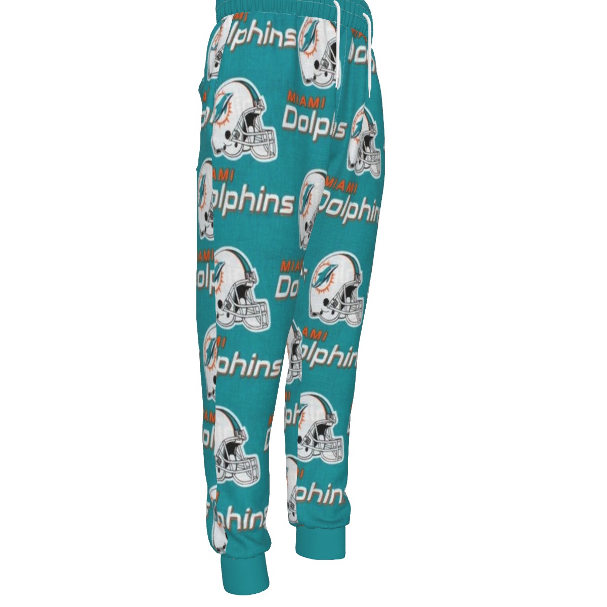 Miami Dolphins Zubaz All-Over Print Men's Sweatpants