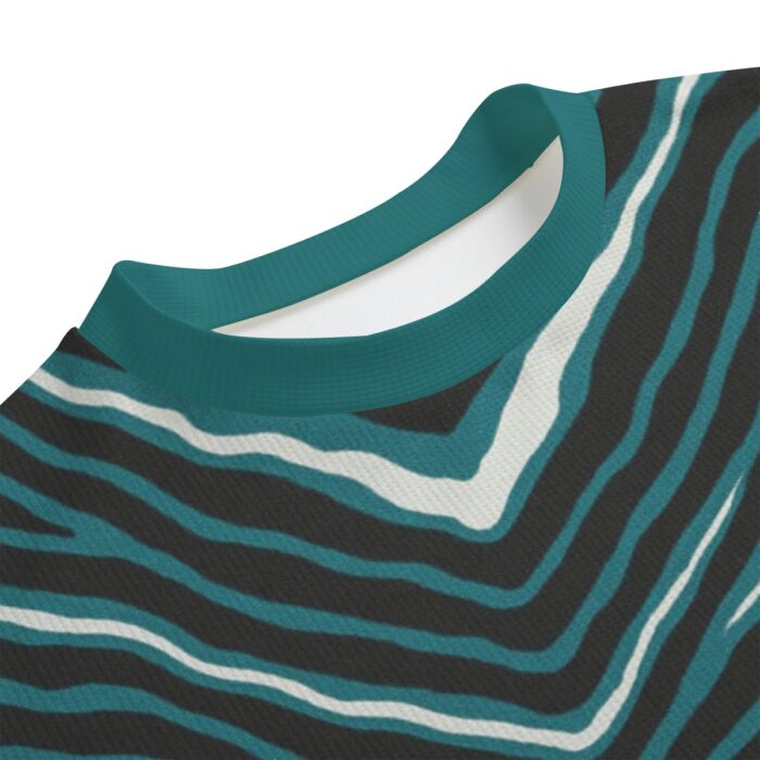 Philadelphia Eagles Zubaz All-Over Print Unisex Drop-shoulder T-shirt - Image 3