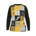 Pittsburgh Steelers All-Over Print Men's Long Sleeve T-shirt With Raglan Sleeve - Image 4