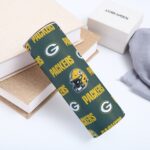 Green Bay Packers Custom 20OZ Straight Cup With Sliding Lid For The USA - Image 2