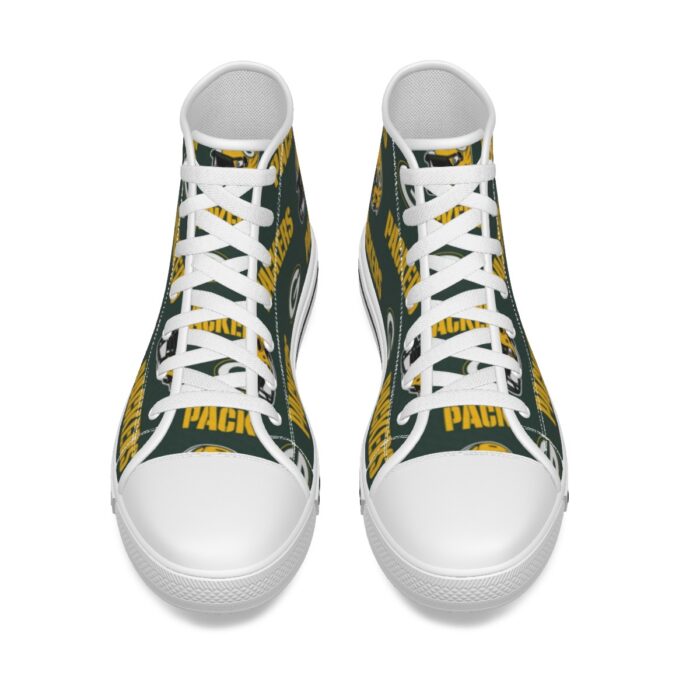 Green Bay Packers Men's Canvas Shoes - Image 2