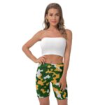 Green Bay Packers All-Over Print Women's Shorts - Image 4