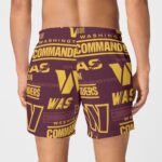 Washington Commanders Men's Short Boxer Briefs|115GSM Cotton poplin - Image 4