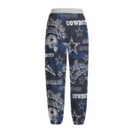 Dallas Cowboys Zubaz All-Over Print Unisex Knitted Fleece Pants - Image 3
