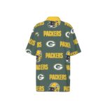 Green Bay Packers All-Over Print Teenage Polo Collar Jersey |210GSM - Image 4