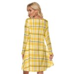 Pittsburgh Steelers All-Over Print Women's Crew Neck Dress