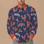Virginia - Cavaliers Men's Slim Fit Long Sleeve Shirt