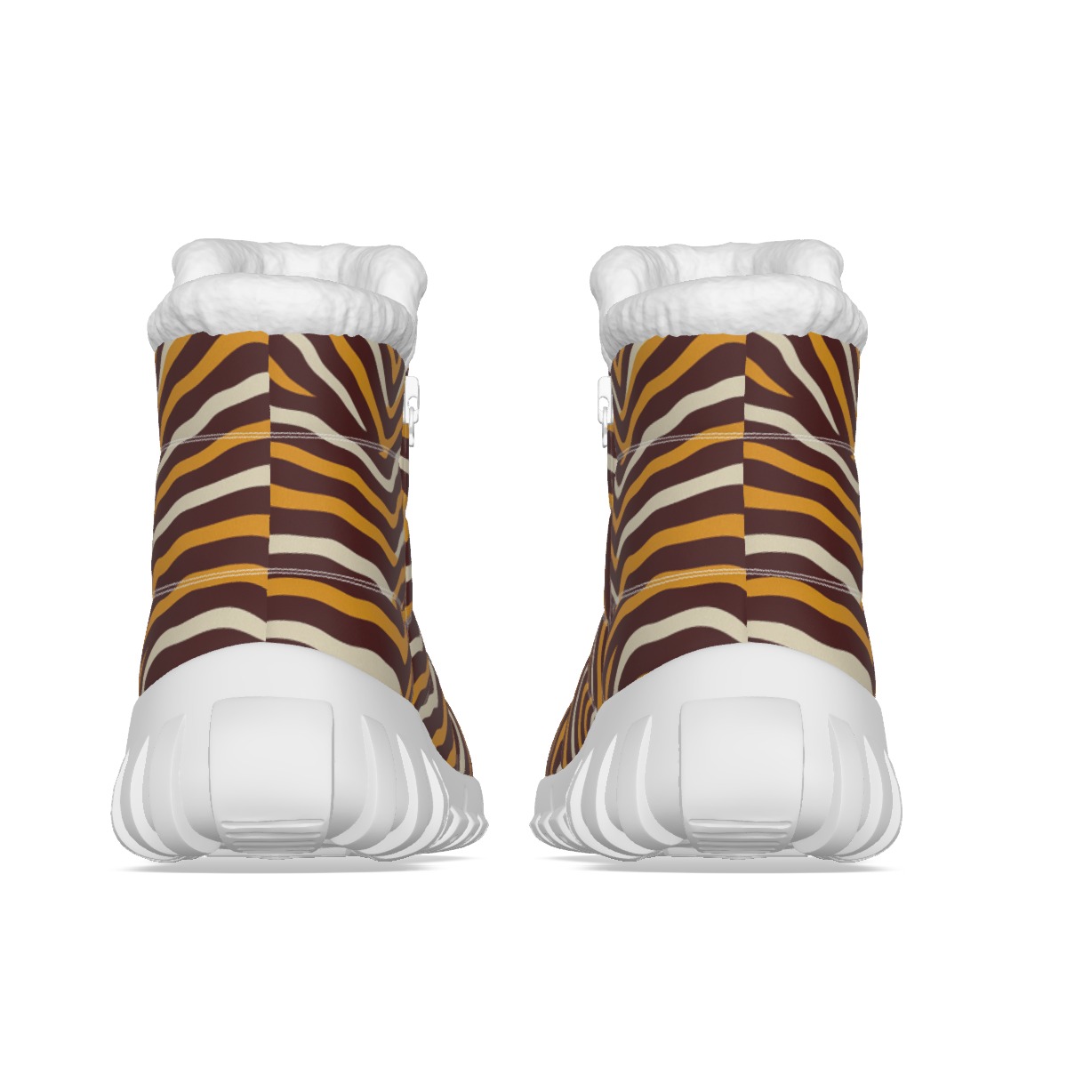 Washington Commanders Zubaz Women's Zip-up Snow Boots - Image 5