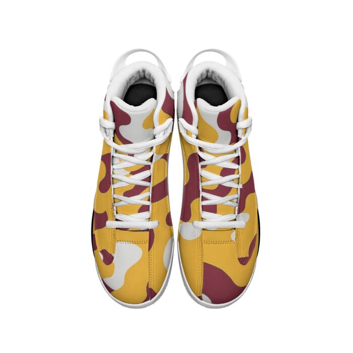 Washington Commanders camo Shock Absorption and Non-Slip Basketball Shoes - Image 4