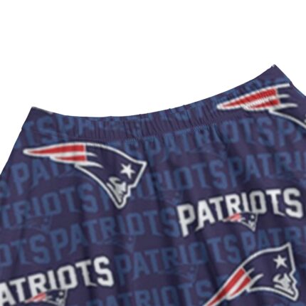 New England Patriots Zubaz All-Over Print Women's Long Maxi Skirt With Pockets