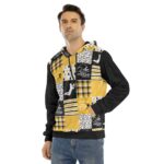 Pittsburgh Steelers All-Over Print Men's Pullover Hoodie | Velvet - Image 2