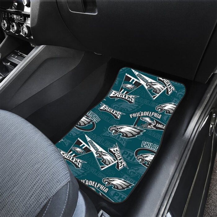 Philadelphia Eagles Zubaz Front row car mats (2pcs) - Image 3