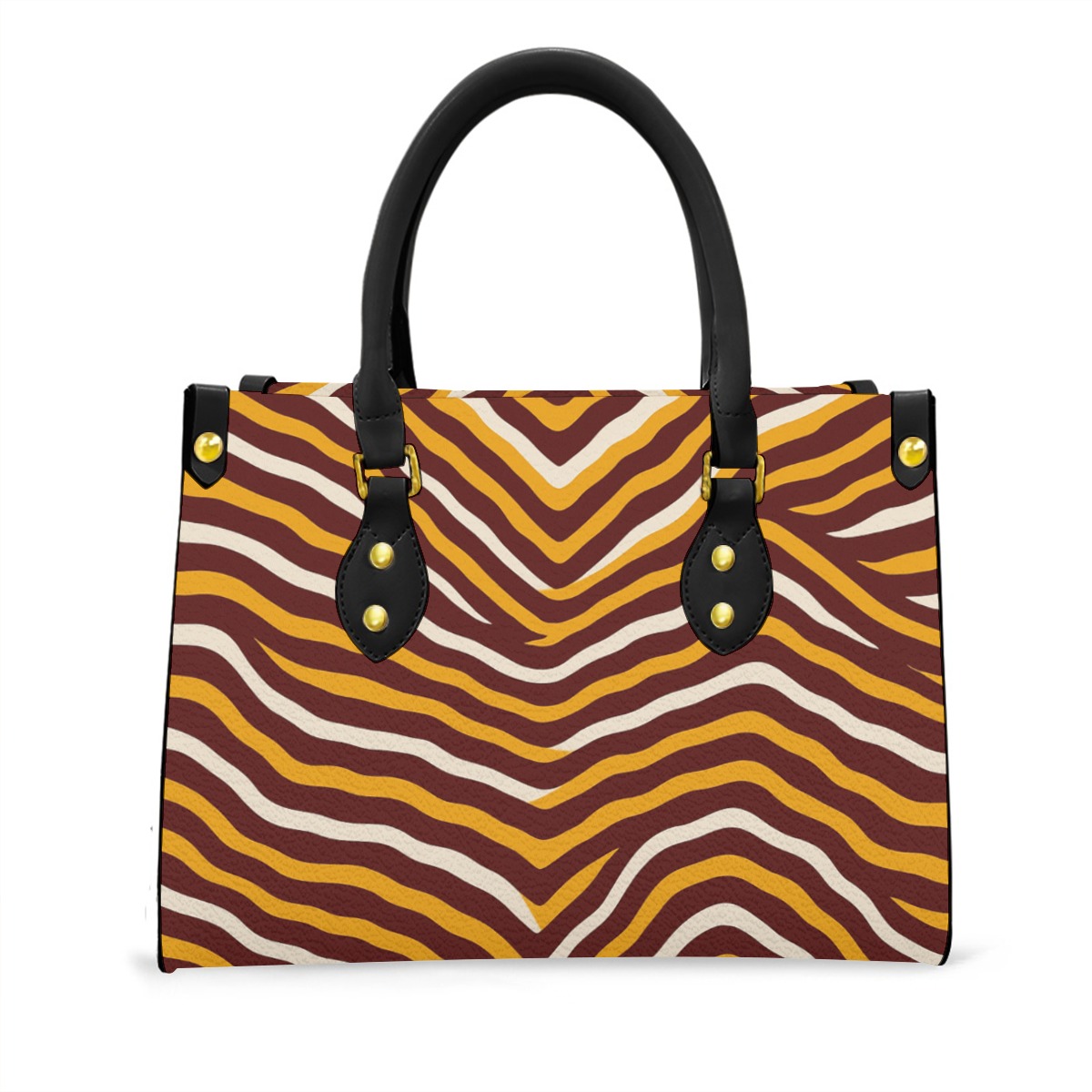 Washington Commanders zubaz Women's Tote Bag With Black Handle - Image 4