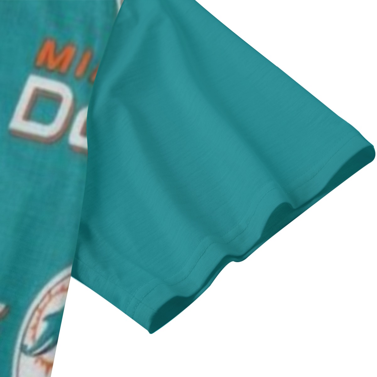 Miami Dolphins Zubaz Eco-friendly All-over Print Unisex V-neck T-Shirt - Image 3