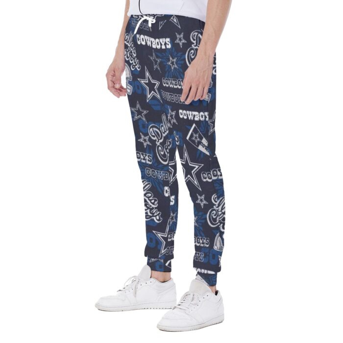 Dallas Cowboys Zubaz All-Over Print Men's Sweatpants - Image 4