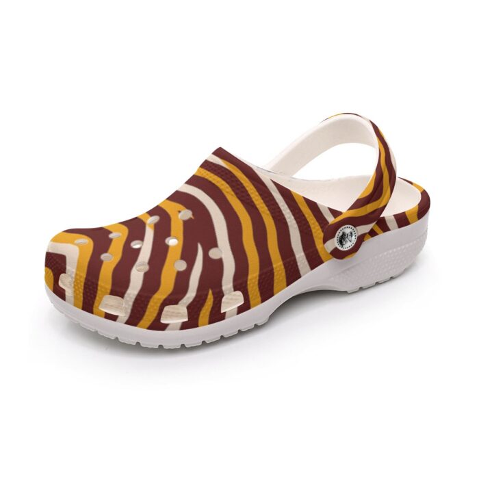 Washington Commanders zubaz Classic Clogs - Image 2