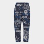 Dallas Cowboys Zubaz All-Over Print Men's Harem Sports Pants - Image 3