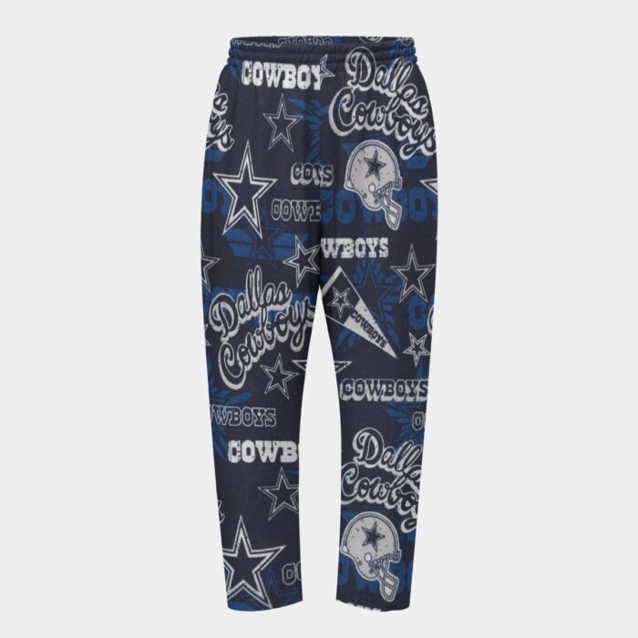Dallas Cowboys Zubaz All-Over Print Men's Harem Sports Pants - Image 3