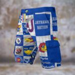 Kansas - Jayhawks University Cargo Shorts - Image 2