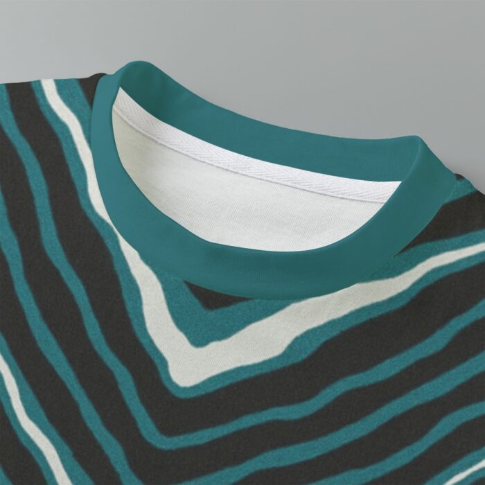 Philadelphia Eagles Zubaz All-Over Print Children's Short-Sleeve T-Shirt | 180GSM Cotton - Image 3
