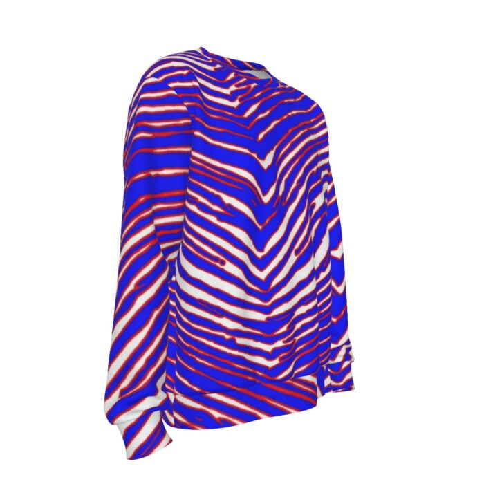 Buffalo Bills Zubaz All-Over Print Men's Sweater - Image 1
