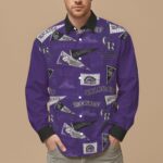 Colorado Rockies Men's Slim Fit Long Sleeve Shirt