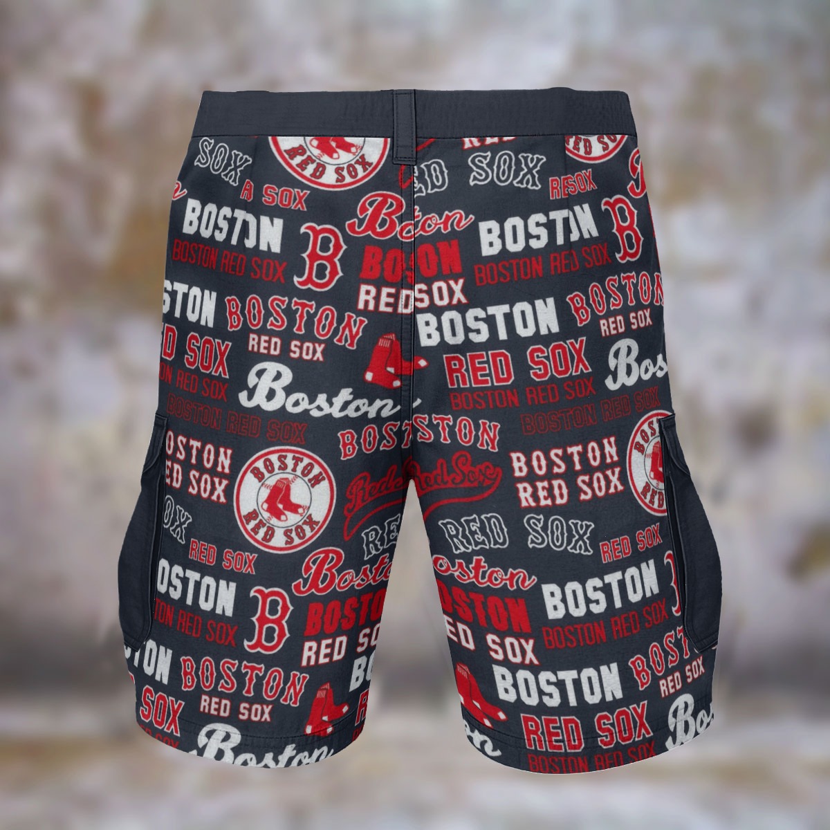 Boston Red Sox Cargo Shorts - Image 3